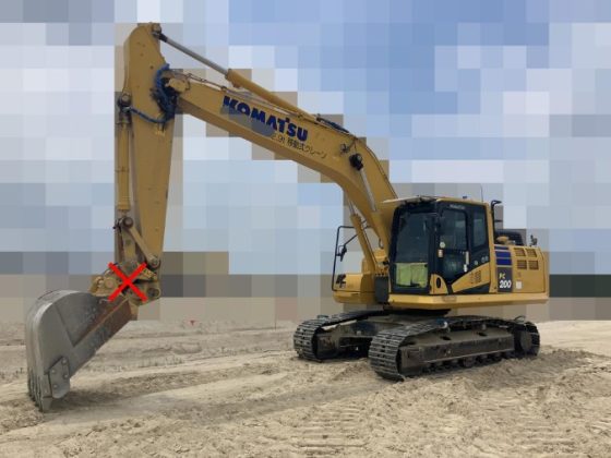 Гусеничный экскаватор Komatsu PC200-11